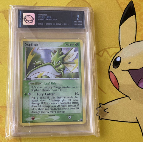 Scyther Holo Ex Firered & Leafgreen UGS 2,0