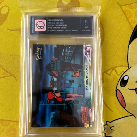 Marine in Chaos Topps Mewtwo Strikes Back UGS 9