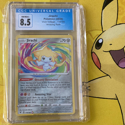 Jirachi Amazing Rare CGC 8,5