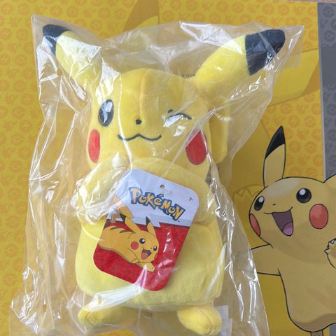 Pikachu Knipoog Knuffel