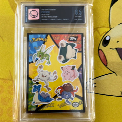 Pokemon Puzzle Part Topps The First Movie UGS 8,5