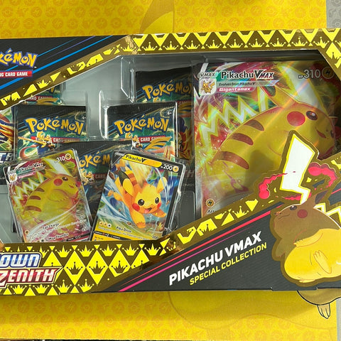 Crown Zenith Pikachu Vmax Box